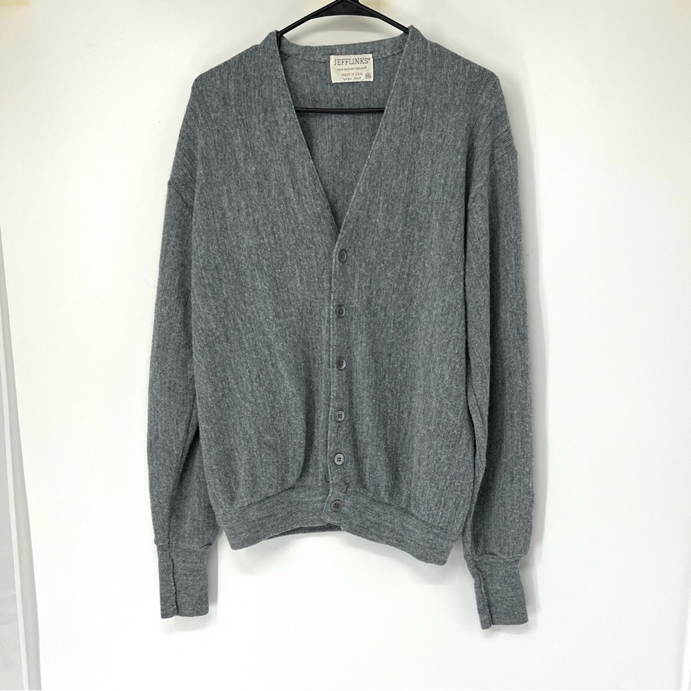 Jefflinks men’s XL cardigan sweater